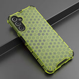 Samsung Galaxy A14 (5G) Hybrid Case - Honeycomb Green