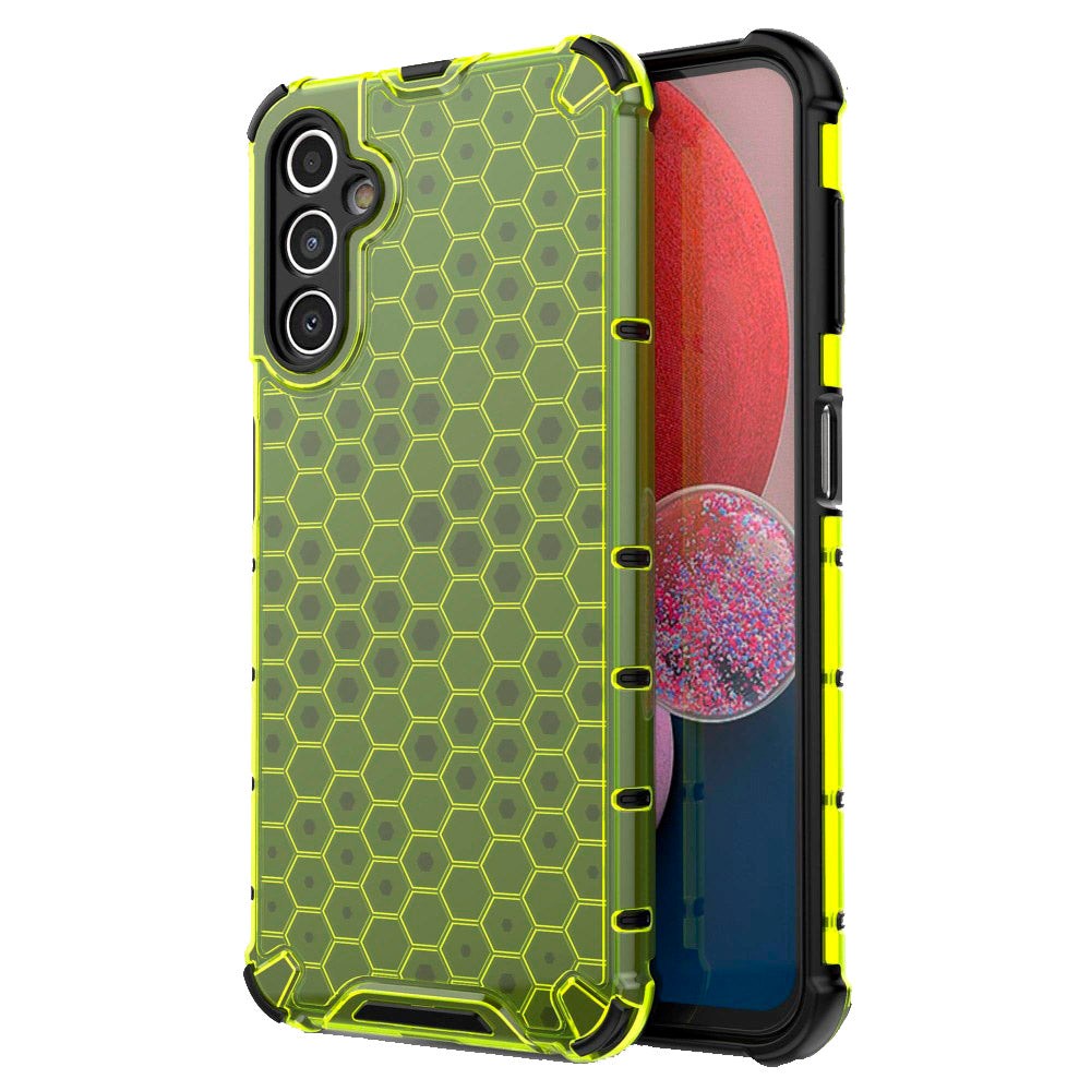 Samsung Galaxy A14 (5G) Hybrid Case - Honeycomb Green