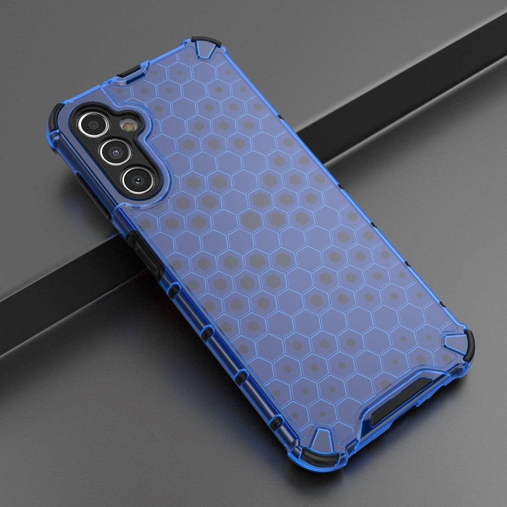 Samsung Galaxy A14 (5G) Hybrid Case - Honeycomb Blue