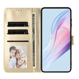 EIDERWOOD iPhone 17 Faux Leather Flip Case w. Polka Design - Yellow