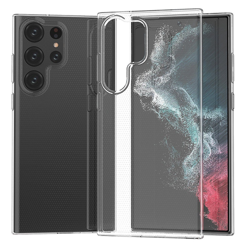 EIDERWOOD Samsung Galaxy S23 Ultra Flexible Plastic Case - Transparent
