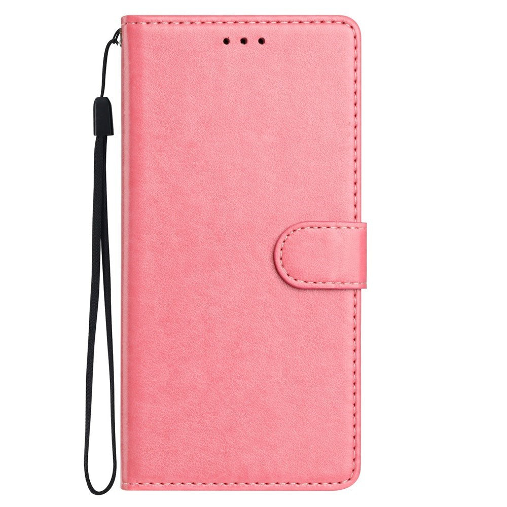 Samsung Galaxy S26 Ultra EIDERWOOD Leather Case with Strap & Card Holder - Rose Gold