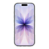 EIDERWOOD iPhone 17 Hybrid Case with Polka Design - MagSafe Compatible - Transparent / Pink