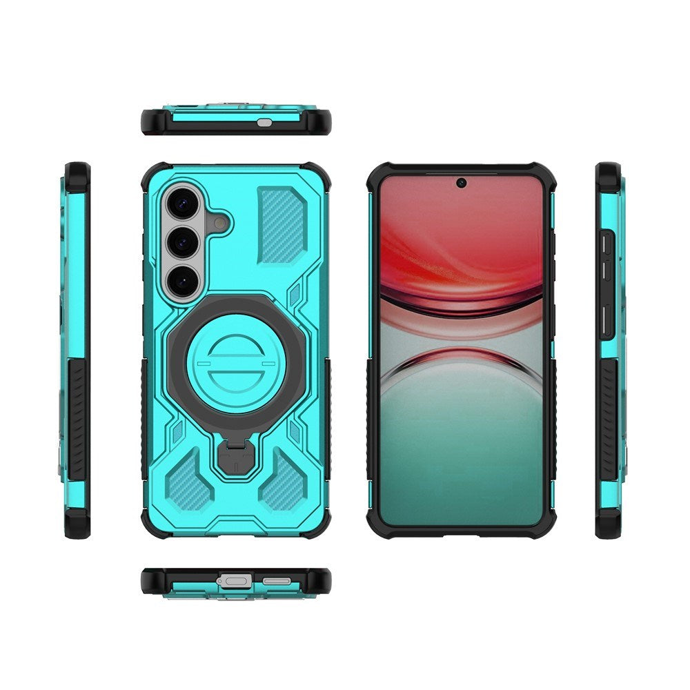 Samsung Galaxy S26 / S26 Pro EIDERWOOD Craftsman Case with Rotating Kickstand - Turquoise