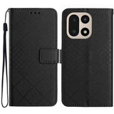 EIDERWOOD OnePlus 15 Faux Leather Flip Case with Imprint - Black