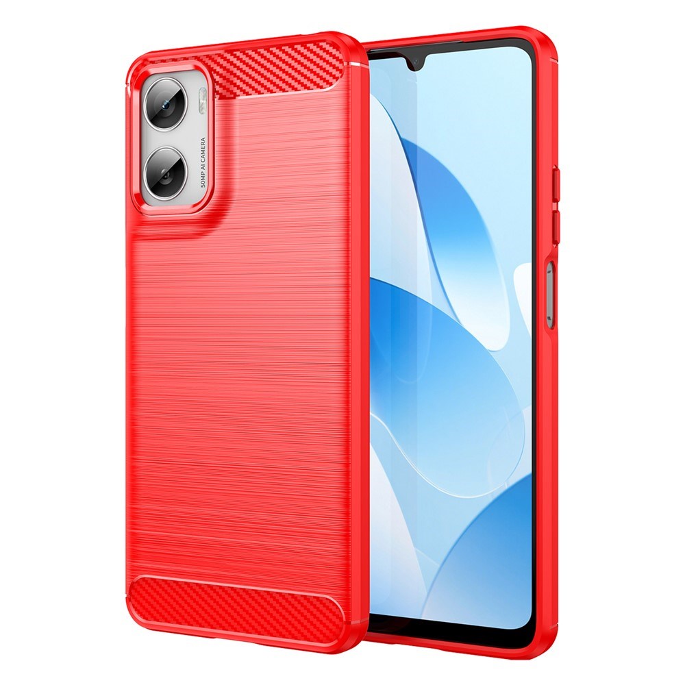 Motorola Moto G06 / G06 Power EIDERWOOD Carbon Fiber Case - Red