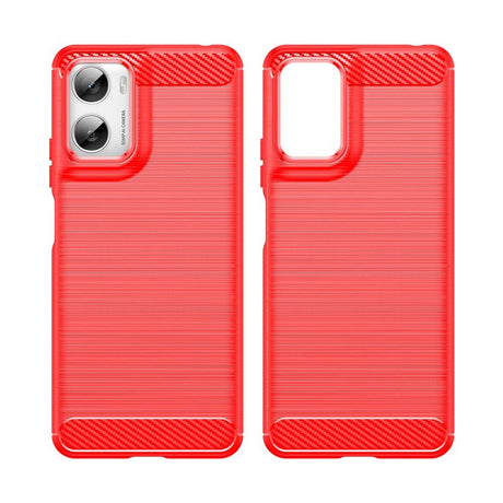 Motorola Moto G06 / G06 Power EIDERWOOD Carbon Fiber Case - Red