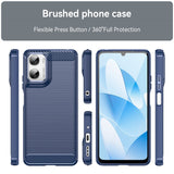 Motorola Moto G06 / G06 Power EIDERWOOD Carbon Fiber Case - Blue