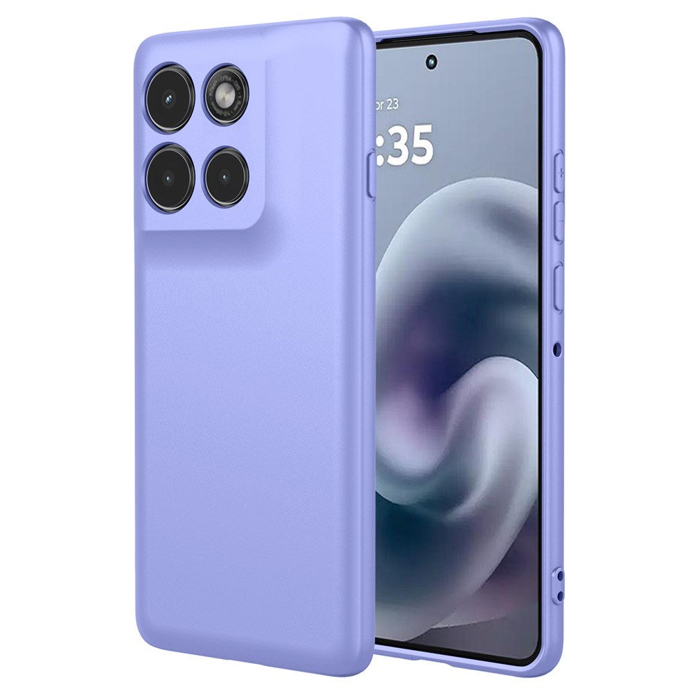 Motorola Moto G86 Power EIDERWOOD Flexible Plastic Phone Case - Purple