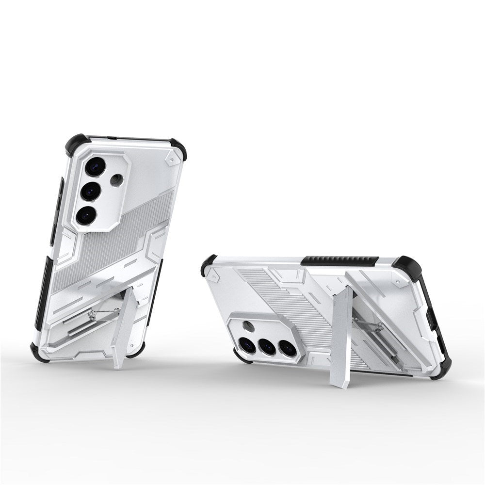 Samsung Galaxy S26 / S26 Pro EIDERWOOD Hybrid Craftsman Case with Kickstand - White