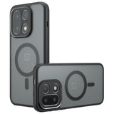 EIDERWOOD OnePlus 15 Matte MagSafe Case – Transparent/Black