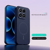 Xiaomi 17 Silicone Case - MagSafe Compatible - Dark Blue