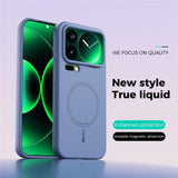 Xiaomi 17 Pro Max Silicone Case - MagSafe Compatible - Blue