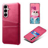 Samsung Galaxy S26 / S26 Pro EIDERWOOD Faux Leather Case with Card Holder - Pink