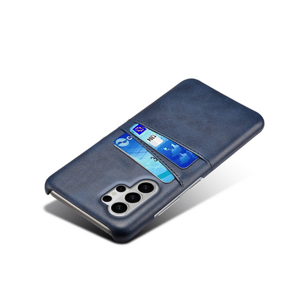 Samsung Galaxy S26 Ultra EIDERWOOD Faux Leather Case with Card Holder - Blue