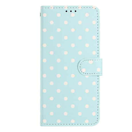 EIDERWOOD Xiaomi 17 Pro Max Faux Leather Flip Case w. Polka Design - Blue
