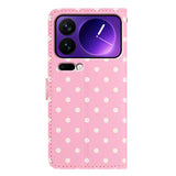 EIDERWOOD Xiaomi 17 Pro Max Faux Leather Flip Case w. Polka Design - Pink