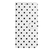 EIDERWOOD Xiaomi 17 Pro Max Faux Leather Flip Case w. Polka Design - White