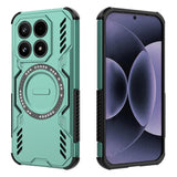 Xiaomi 17 EIDERWOOD Tough Hybrid Case w. Heat Dissipation - Green