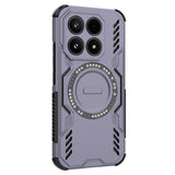 Xiaomi 17 EIDERWOOD Tough Hybrid Case w. Heat Dissipation - Purple