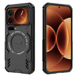 Xiaomi 17 Pro EIDERWOOD Tough Hybrid Case w. Heat Dissipation - Black