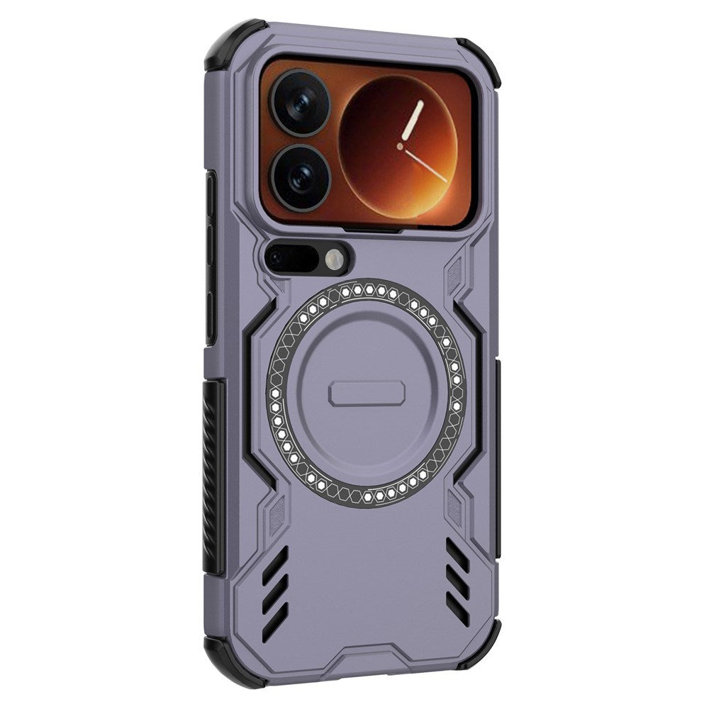 Xiaomi 17 Pro EIDERWOOD Tough Hybrid Case w. Heat Dissipation - Purple