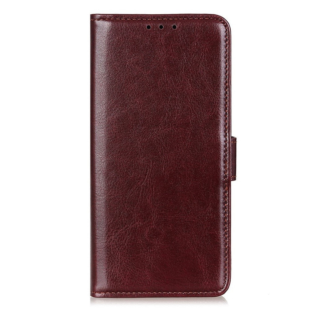 OnePlus 15 EIDERWOOD Leather Flip Case w. Card Holder - Brown