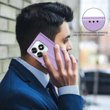 Honor X5c Plus BINFEN Faux Leather Flip Case with RFID Blocking - Purple