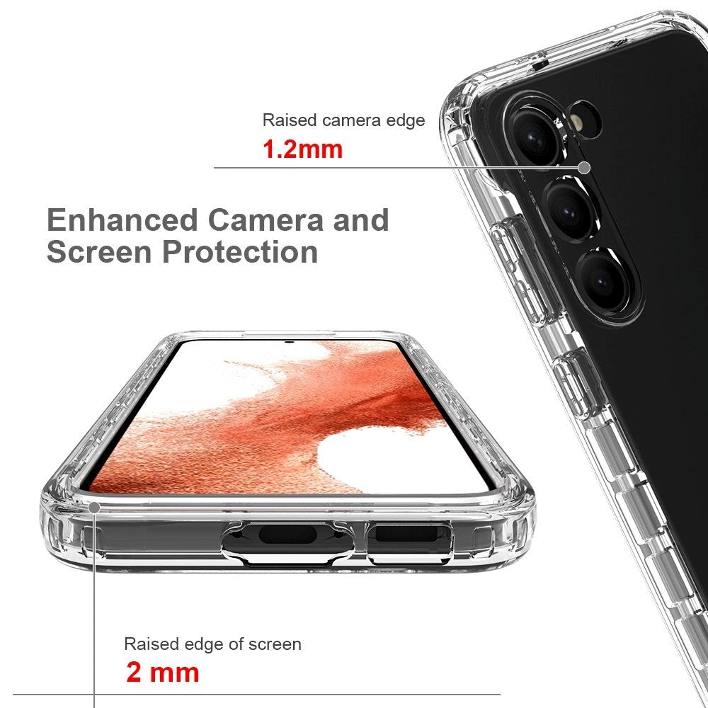 Samsung Galaxy S23 Shock Absorbing Two-Layer Case - Transparent