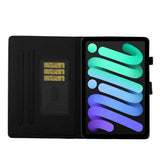 iPad 10.9" (2024/2022) Glitter Case w. Flip Stand & Card Holder - Blue