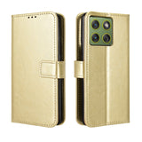 Motorola Edge 70 EIDERWOOD Leather Case with Strap & Card Holder - Gold