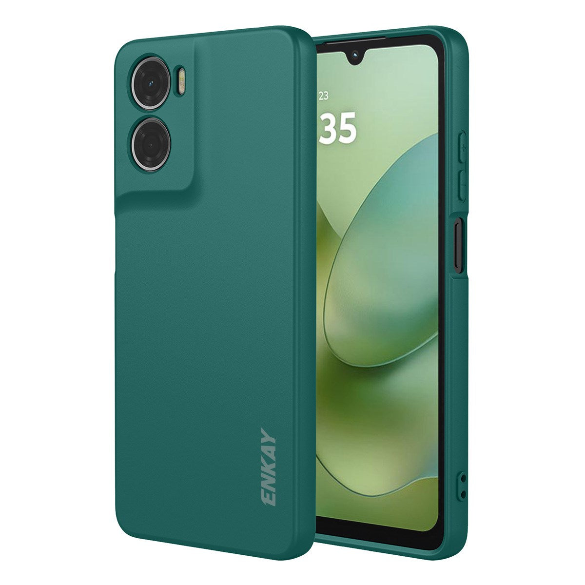 Motorola Moto G06 / G06 Power ENKAY Silicone Case - Dark Green