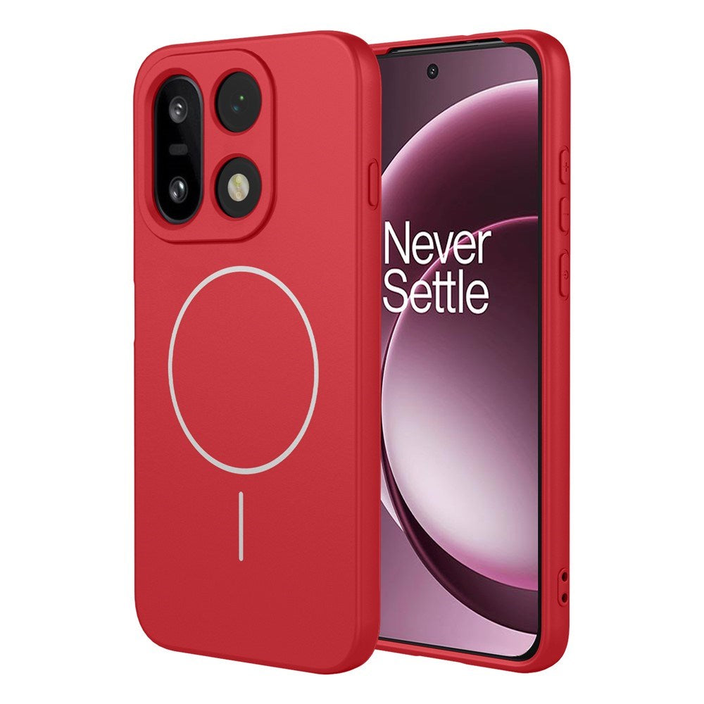 EIDERWOOD OnePlus 15 Flexible Plastic Case - MagSafe Compatible - Red