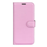 Xiaomi 17 EIDERWOOD Litchi Texture Leather Flip Case w. Wallet - Pink