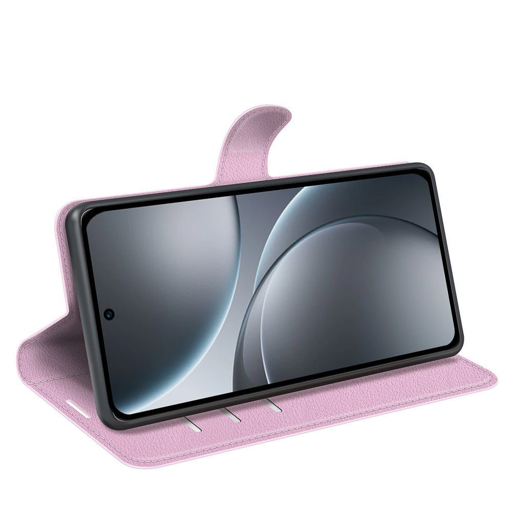 EIDERWOOD Oppo Find X9 Pro Faux Leather Flip Case with Cardholder & Stand Function - Pink