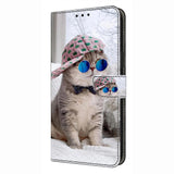 Samsung Galaxy S26 / S26 Pro EIDERWOOD Faux Leather Flip Case with Print - Cat