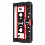 Samsung Galaxy S26 / S26 Pro EIDERWOOD Faux Leather Flip Case with Print - Cassette Tape