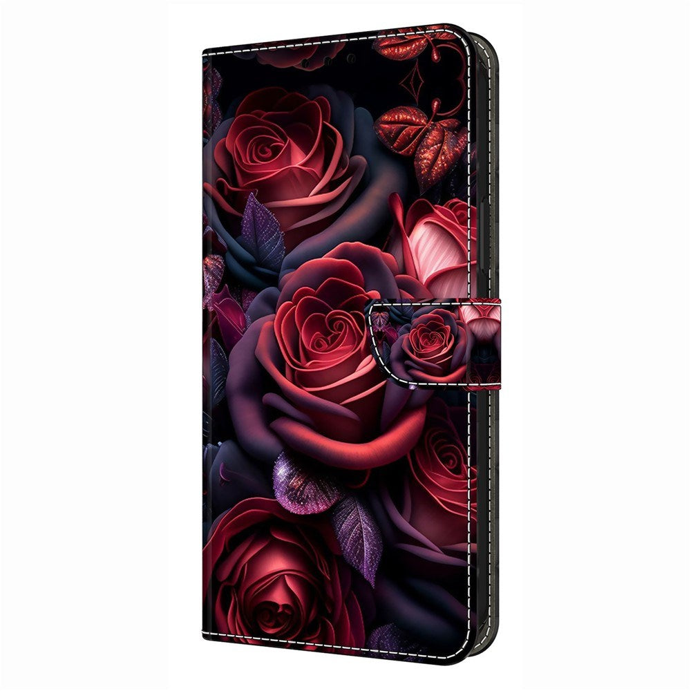 Samsung Galaxy S26 / S26 Pro EIDERWOOD Faux Leather Flip Case with Print - Roses