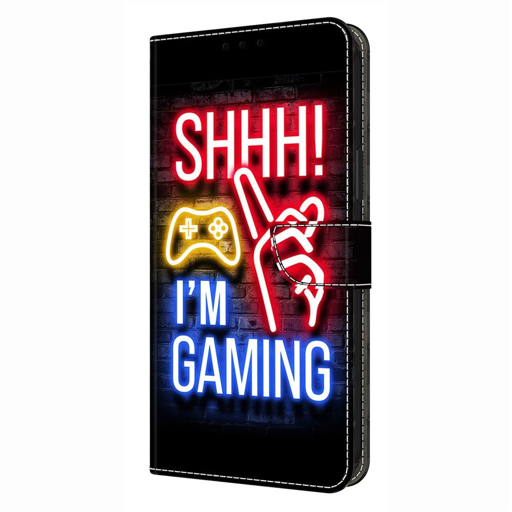 Samsung Galaxy S26 Ultra EIDERWOOD Faux Leather Flip Case with Print - Neon