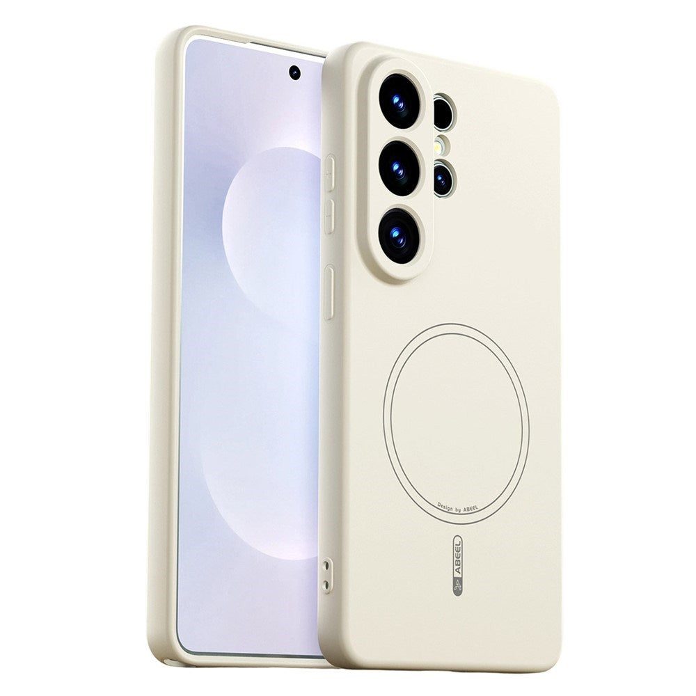 Samsung Galaxy S26 Ultra Silicone Case - MagSafe Compatible - Beige