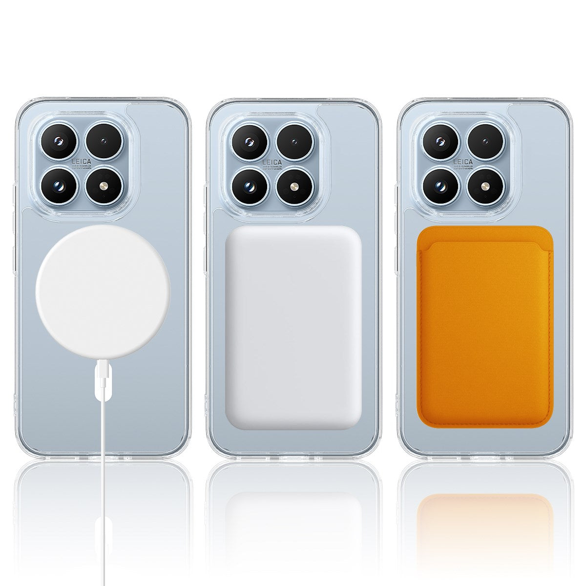 Xiaomi 17 EIDERWOOD Hybrid Plastic Case - MagSafe Compatible - Transparent