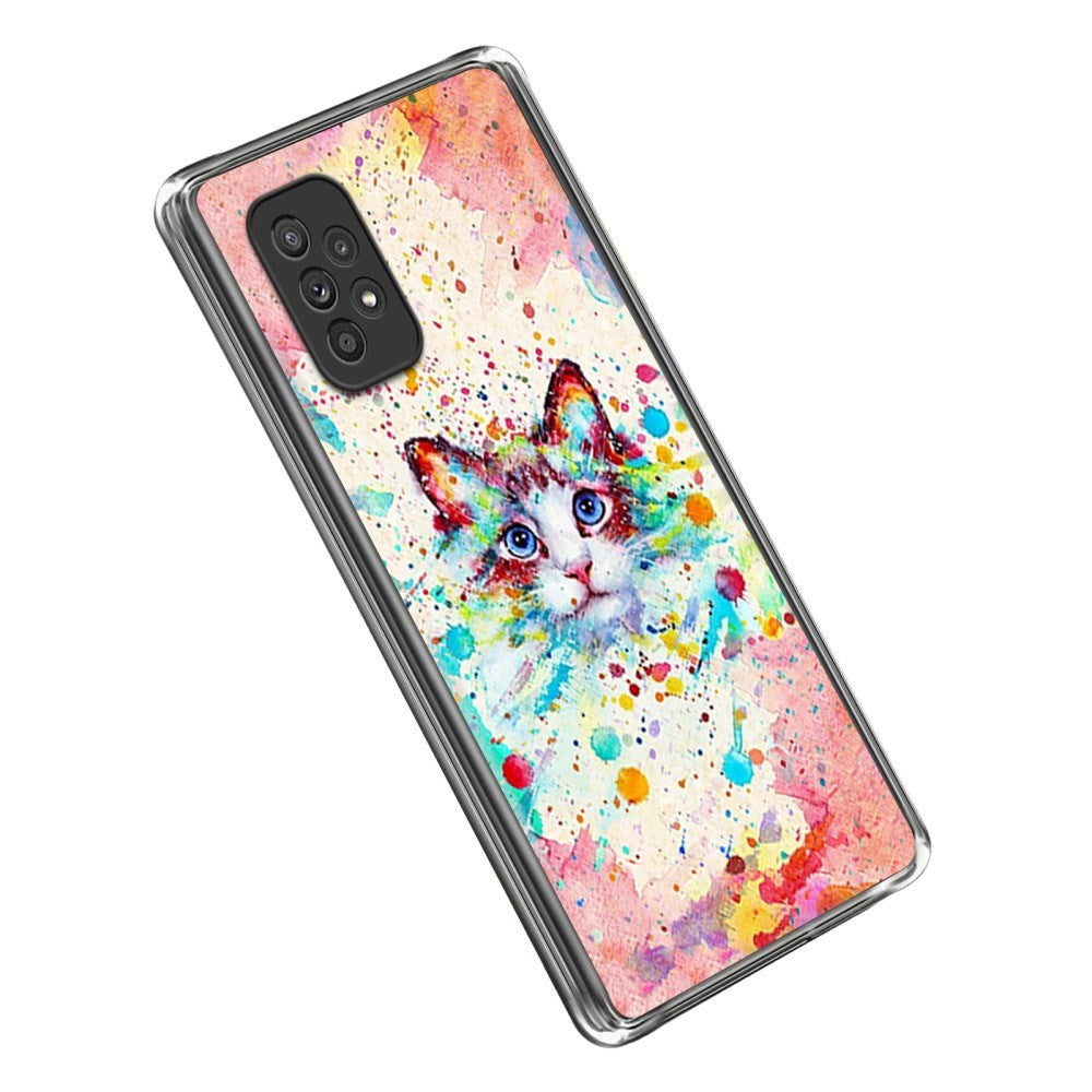 Samsung Galaxy A23 / A23 (5G) Flexible Case in TPU Plastic - Nice Cat