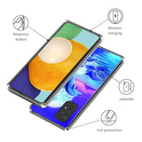 Samsung Galaxy A23 / A23 (5G) Flexible Case in TPU Plastic - Dolphines