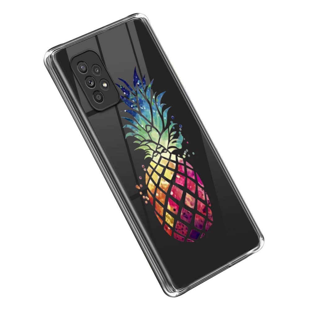 Samsung Galaxy A23 / A23 (5G) Flexible Case in TPU Plastic - Pineapple