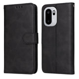 EIDERWOOD OnePlus 15R Faux Leather Flip Case with Strap - Black