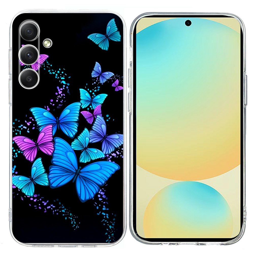 Samsung Galaxy A57 EIDERWOOD Flexible Plastic Case with Pattern - Butterflies