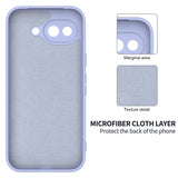 Google Pixel 10a EIDERWOOD Lined Silicone Case with Strap - Purple