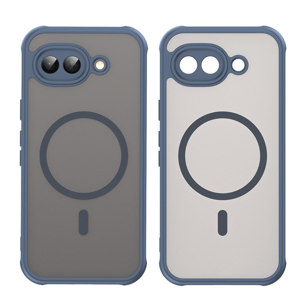 Google Pixel 10a EIDERWOOD Matte Hybrid Plastic Case - MagSafe Compatible - Blue