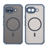 Google Pixel 10a EIDERWOOD Matte Hybrid Plastic Case - MagSafe Compatible - Blue