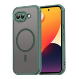 Google Pixel 10a EIDERWOOD Matte Hybrid Plastic Case - MagSafe Compatible - Green